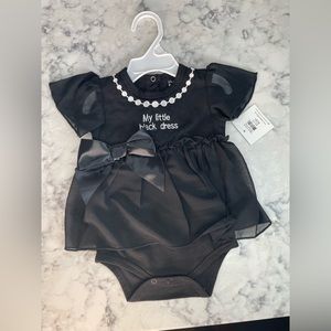 Baby’s first little black dress!